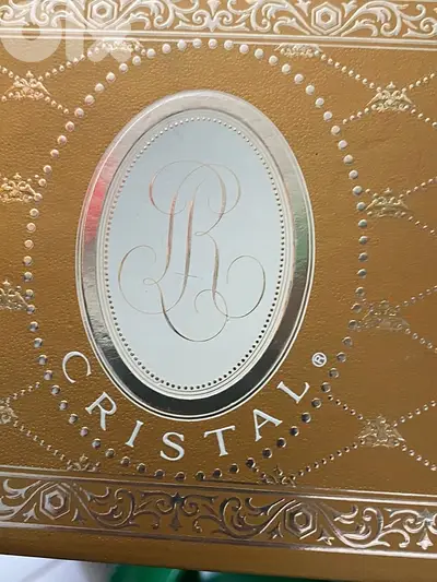 antique rare deco btle cristal Louis roederer