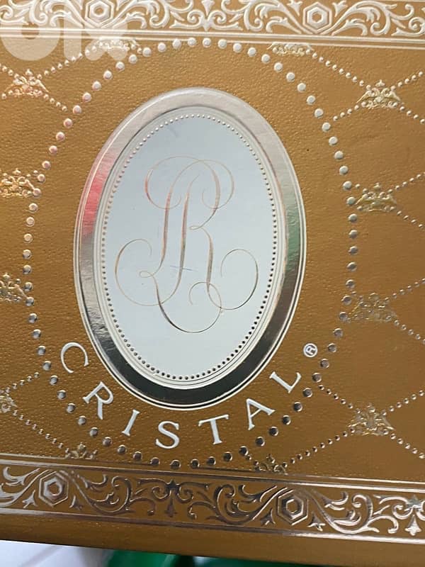 antique rare deco btle cristal Louis roederer 0