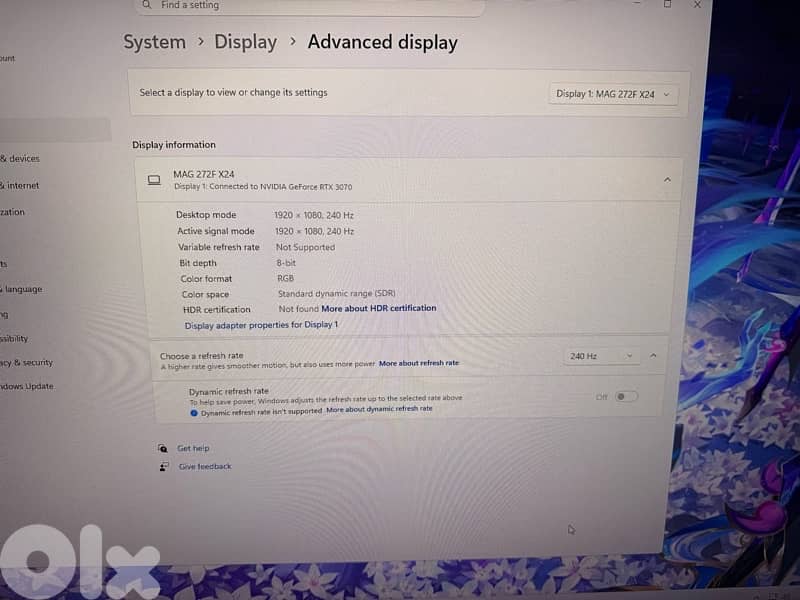 Gaming PC RTX 3070 + i5 14400F + 240Hz MSI Monitor (Full RGB Setup) 3