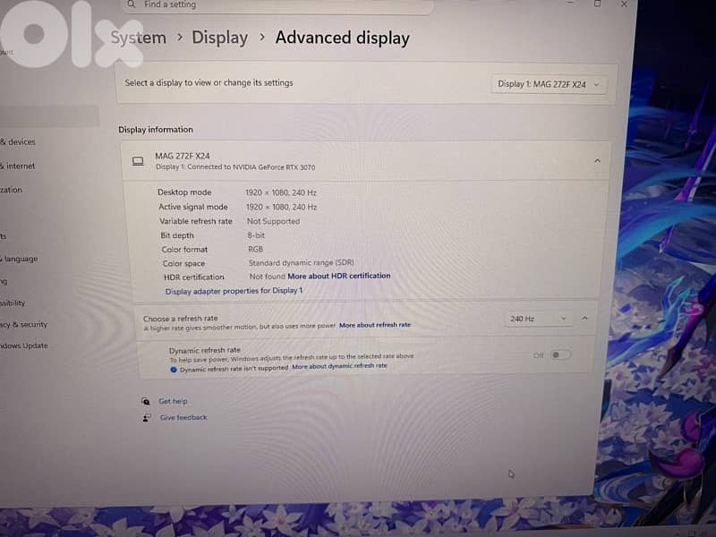 Gaming PC RTX 3070 + i5 14400F + 240Hz MSI Monitor (Full RGB Setup) 3