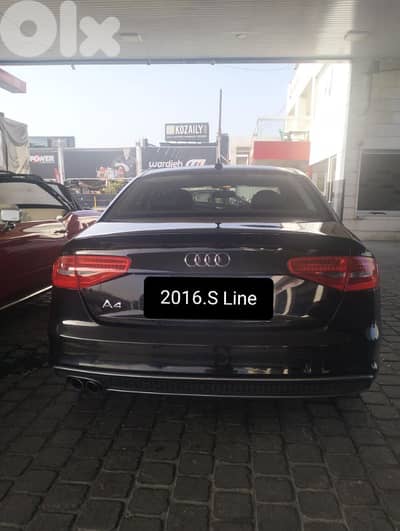 Audi A4 Sline 2016