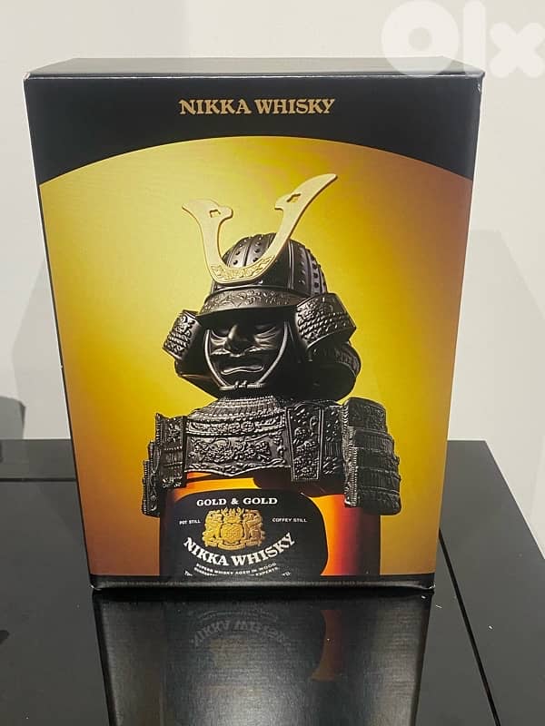 old bottle deco nikka samurai 0