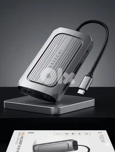 Satechi USB-4 Multiport Adapter - 8K HDMI, 100W PD, Gigabit Ethernet