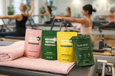 matcha and moringa
