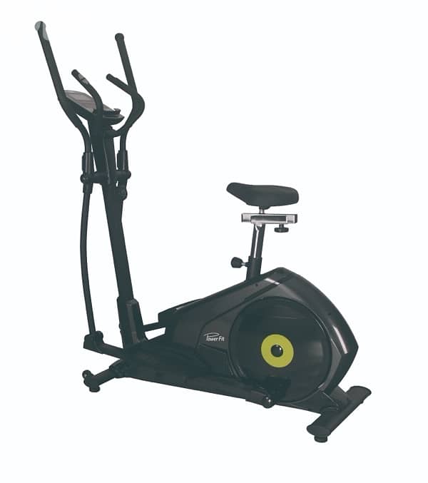 POWERFIT ELLIPTICAL CROSS TRAINER WITH CHAIR – GREEN EDITION 0