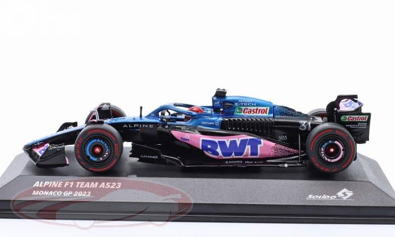 Esteban Ocon Alpine A523 #31 (Monaco GP 2023) diecast car model 1;43 2