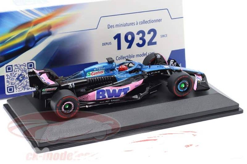 Esteban Ocon Alpine A523 #31 (Monaco GP 2023) diecast car model 1;43 4
