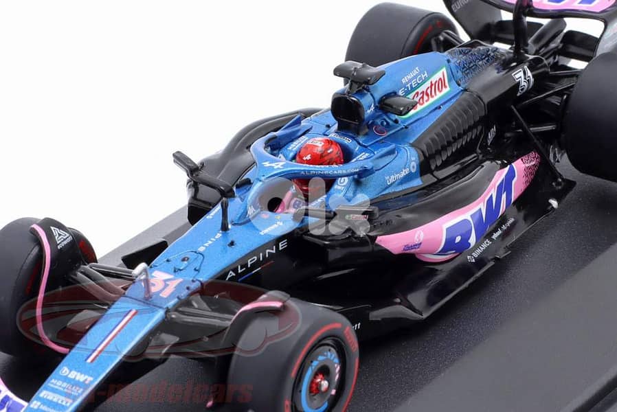 Esteban Ocon Alpine A523 #31 (Monaco GP 2023) diecast car model 1;43 5