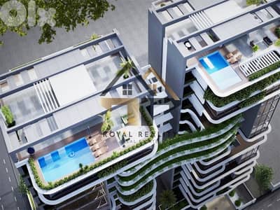 under construction apartment for sale in rawche Beirutشقق قيد الانشاء
