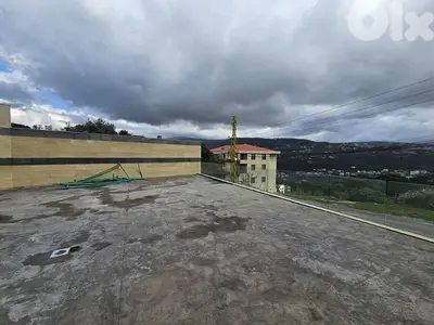 Apartment with huge terrace in Baabdat for sale