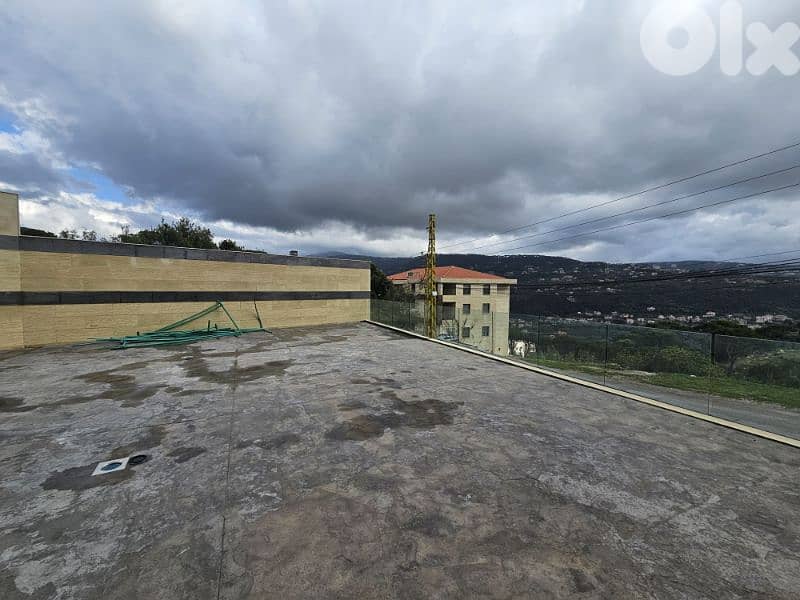 Apartment with huge terrace in Baabdat for sale 0