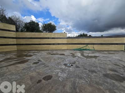 Apartment with huge terrace in Baabdat for sale