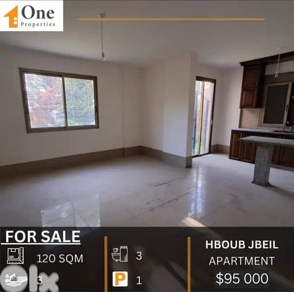 APARTMENT FOR SALE IN HBOUB 0