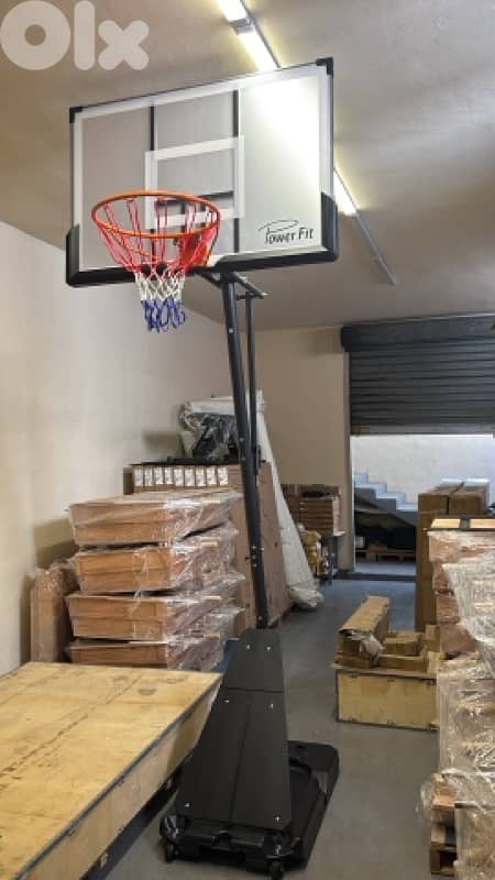 Power fit Basketball hoop 120 cm x 80 cm + Molten basketball Gift 2
