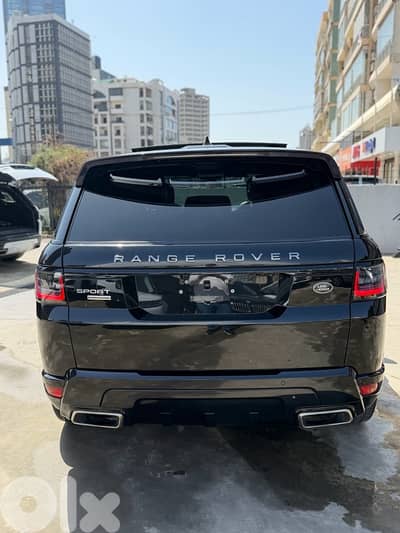 Land Rover Range Rover Sport 2018 V8 clean carfax black on black