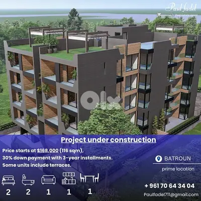 project under construction  in a prime location