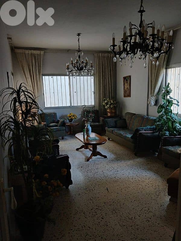 hot deal awkar 2 bed furnished for 450$ first floor 0