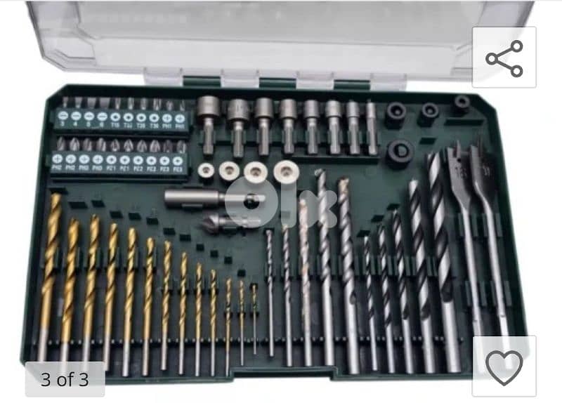 parkside drill&bit set 63 pcs 0