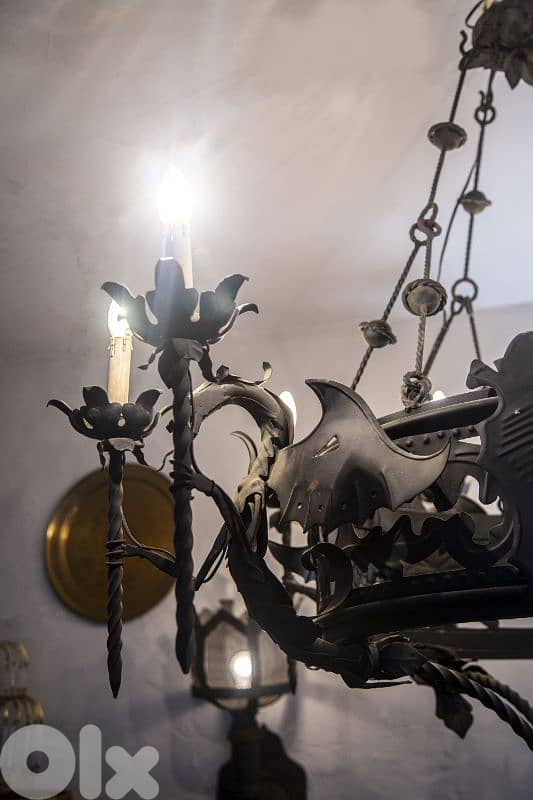 large italian ferfoje chandelier 3