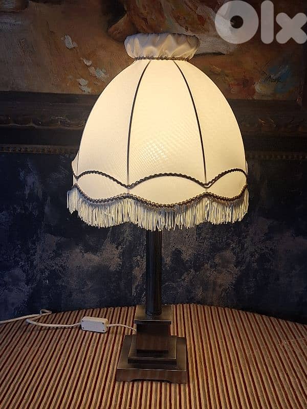 french brass lamp 0