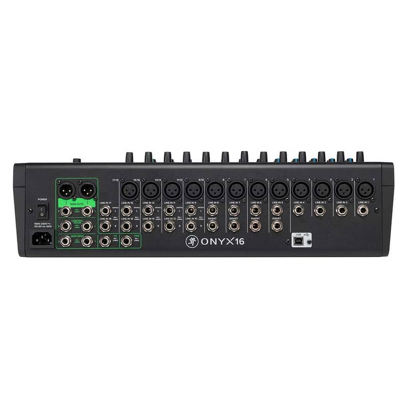 Mackie Onyx16 Analog Mixer With USB Audio Interface (Multitrack) 1