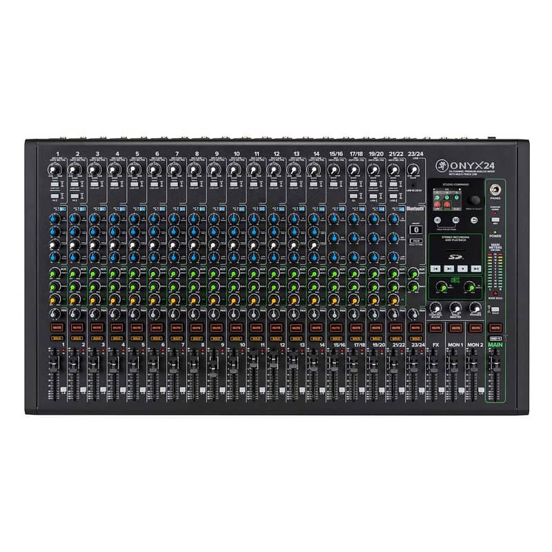 Mackie Onyx24 Analog Mixer With Multitrack Recording 2