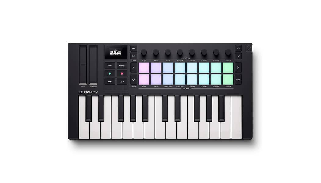 Novation Launchkey Mini 25 MK4 MIDI Keyboard Controller 0