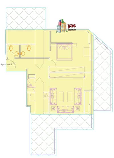 Ballouneh 90m2 | Terrace | Prime Location | Open View |GT |