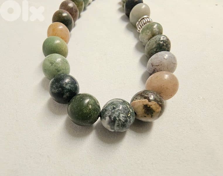 20$ multi agate stone masbaha 1