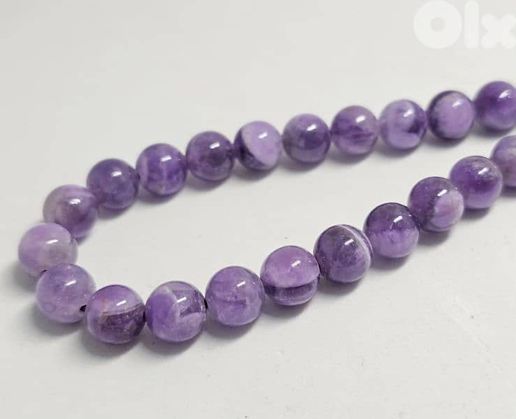 40$ real amethyst gemstone masbaha 2