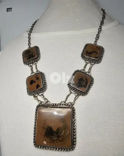 10$ boho statement necklace vintage