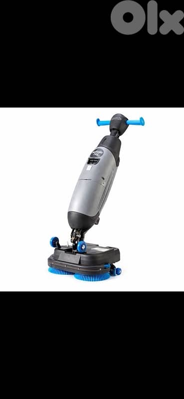 Dual Brush Floor Scrubber Machine- Heavy cleaning solution 0