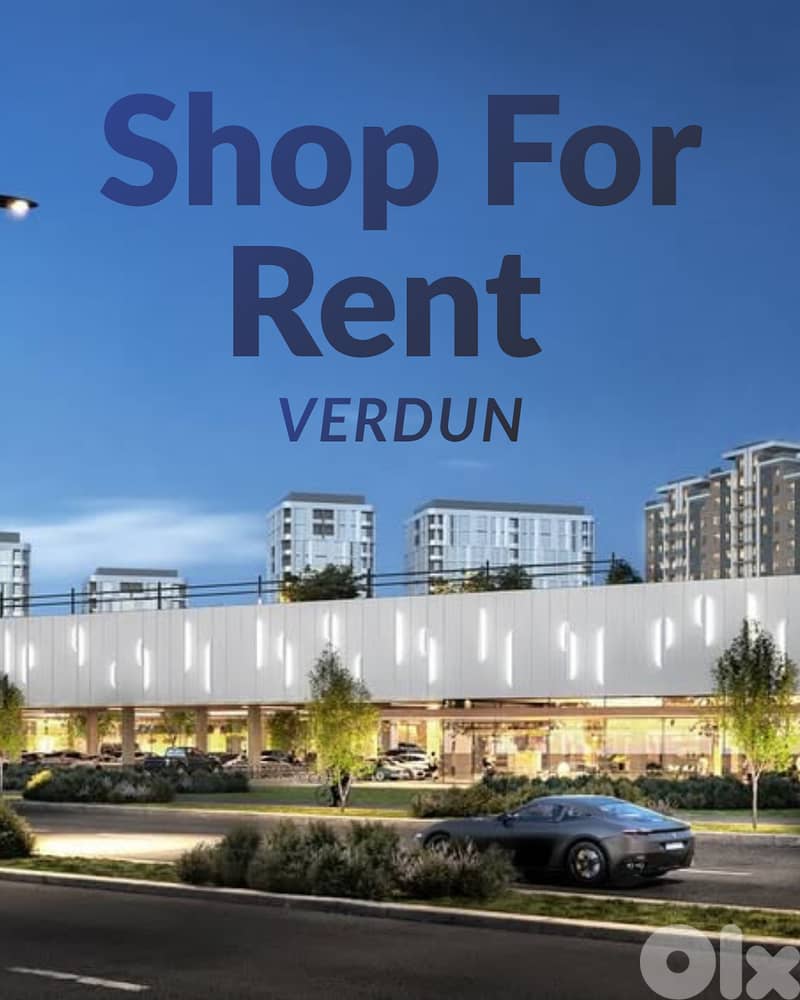 RAO26-4954 Shop 130 m² for Rent – Verdun (Prime Location) 0