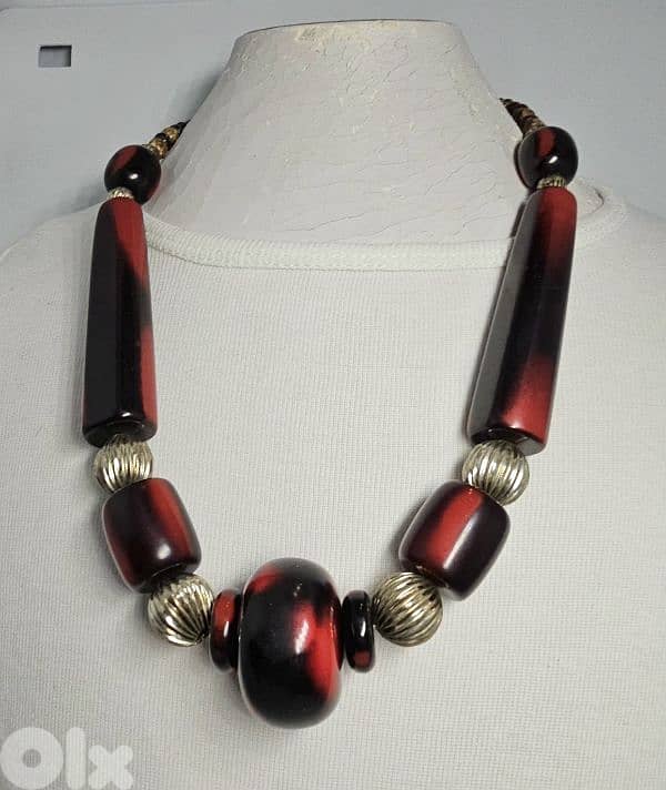 12$ chunky boho-style statement necklace 0