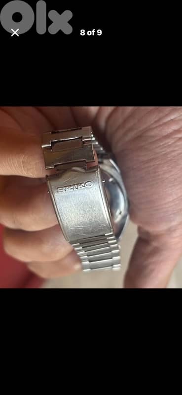 Vintage 1977 Seiko 5 Automatic •Blue Sunburst Dial 6