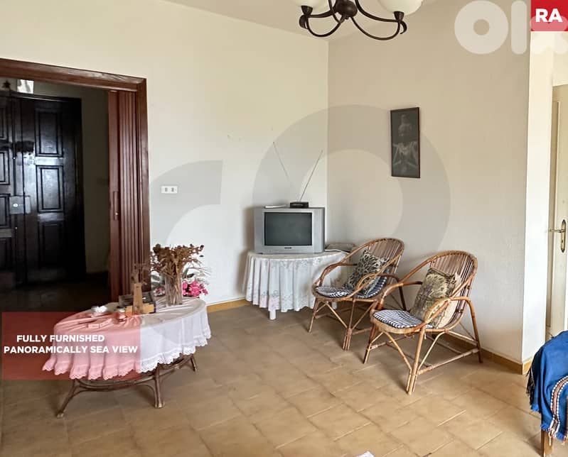 Furnished/3 balconies/heating system/Klayaat/قليعات/ REF#RA134622 ! 0