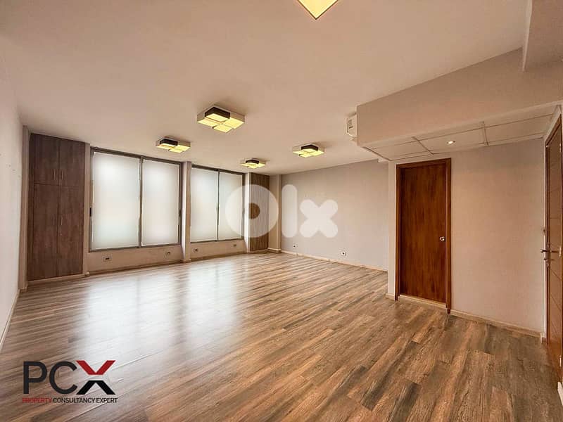 Office for Rent in Ain Al Mraiseh | Partitioned| Fiber Optic |Sea View 0