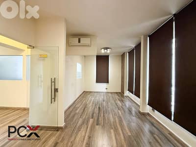 Office for Rent in Ain Al Mraiseh | Partitioned| Fiber Optic |Sea View