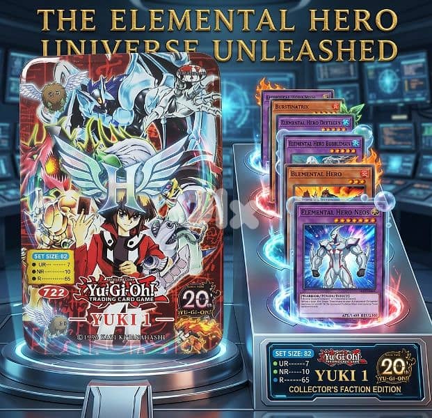 New yugioh GX Anime Hero yuki  Deck 0