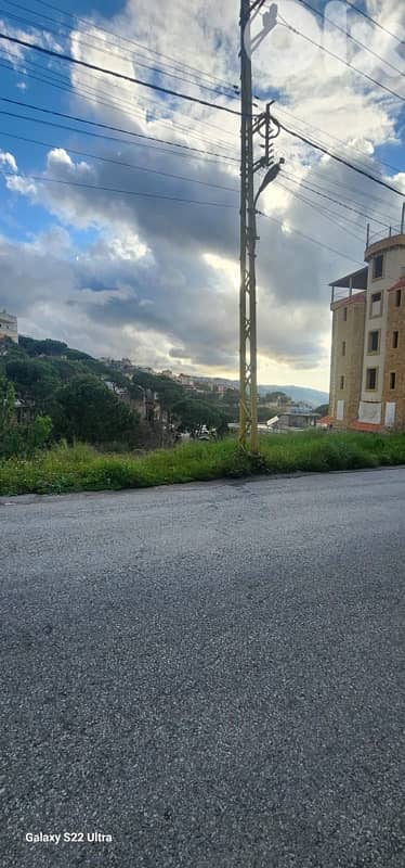 675m land zone 30/60 3Floors+Roof Qobeih main road Ras Metn Hammana