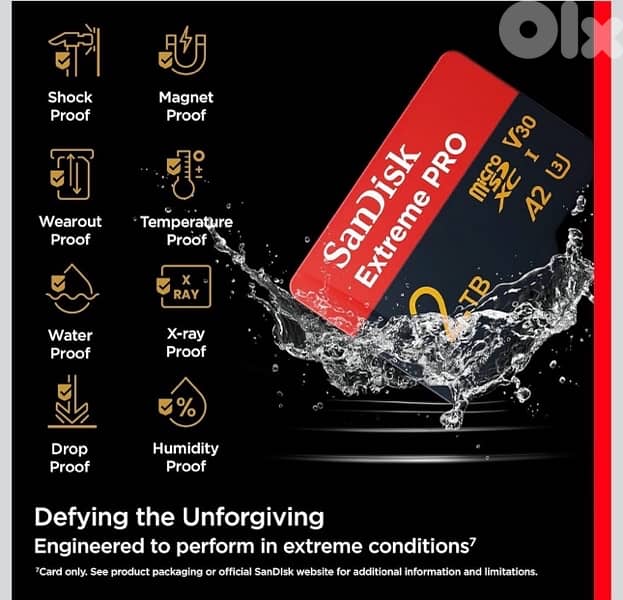 SanDisk 2TB Extreme PRO microSDXC UHS-I Card, Up to 250MB/s 4