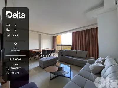 Payment facilities! Prime location Apartment for sale in Bchamoun,Aley