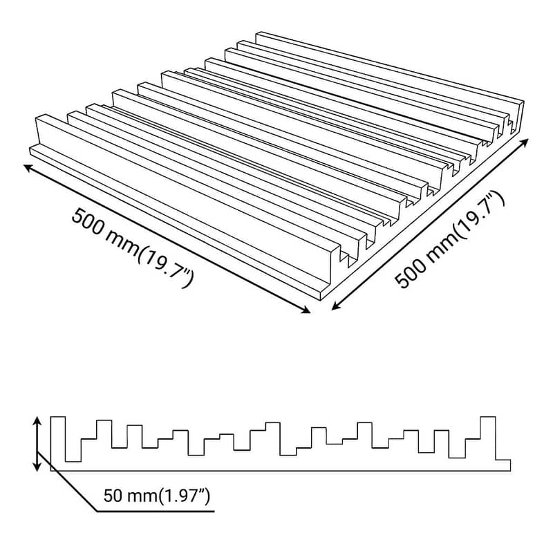 UA Acoustics Metro Absorber (Acoustic Panel) 1