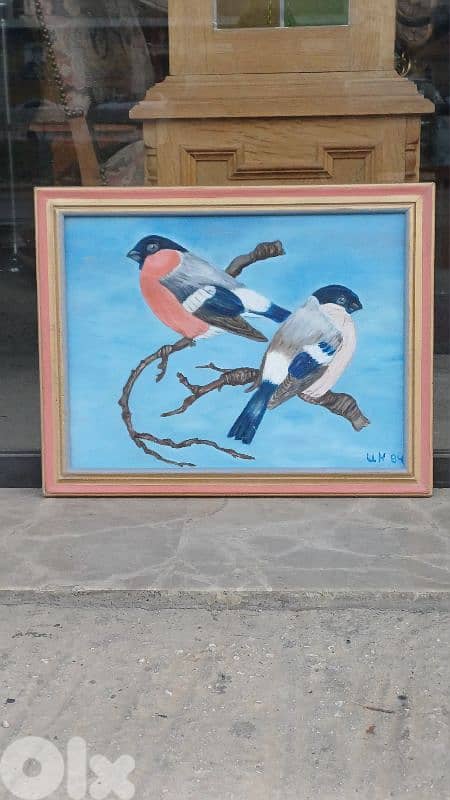 لوحة رسم زيتي 0