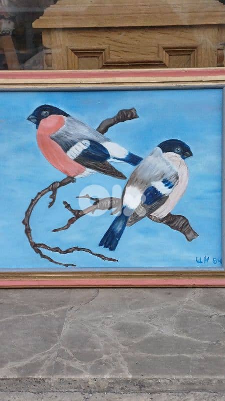 لوحة رسم زيتي 2