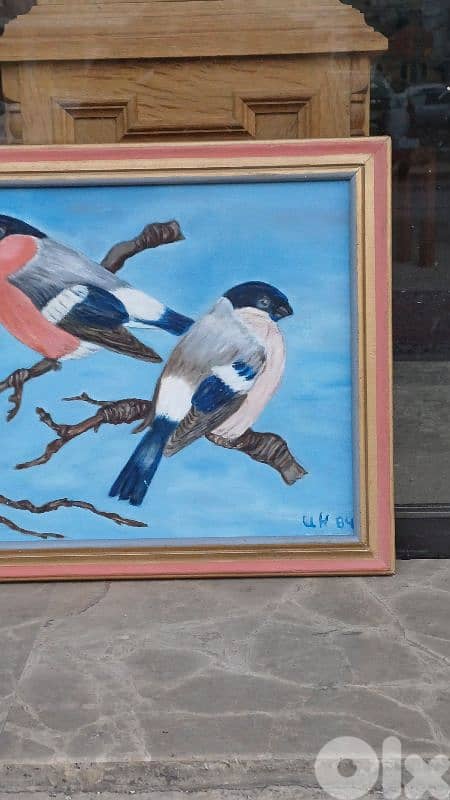 لوحة رسم زيتي 4