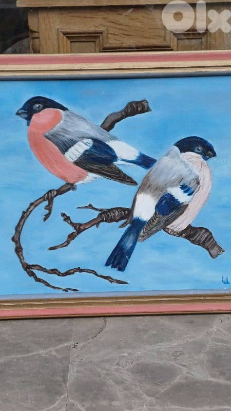 لوحة رسم زيتي 6