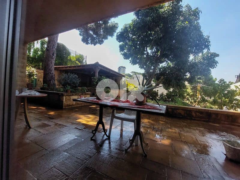 924 SQM Semi Independent Villa in Naccache/Rabieh with Sea View 0