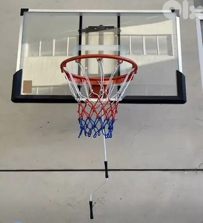 220$ basketball hoop mounted Backboard( 140cmx80cm)Tempered glass