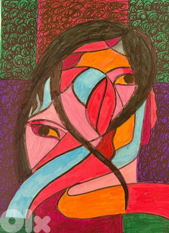 رسم اكريليك 0